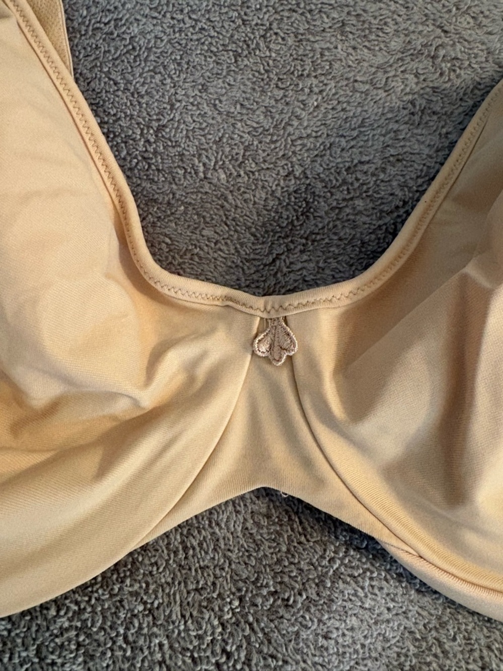 Bali Underwire Bra 40D Nude/Tan No Padding - Picture 3 of 8